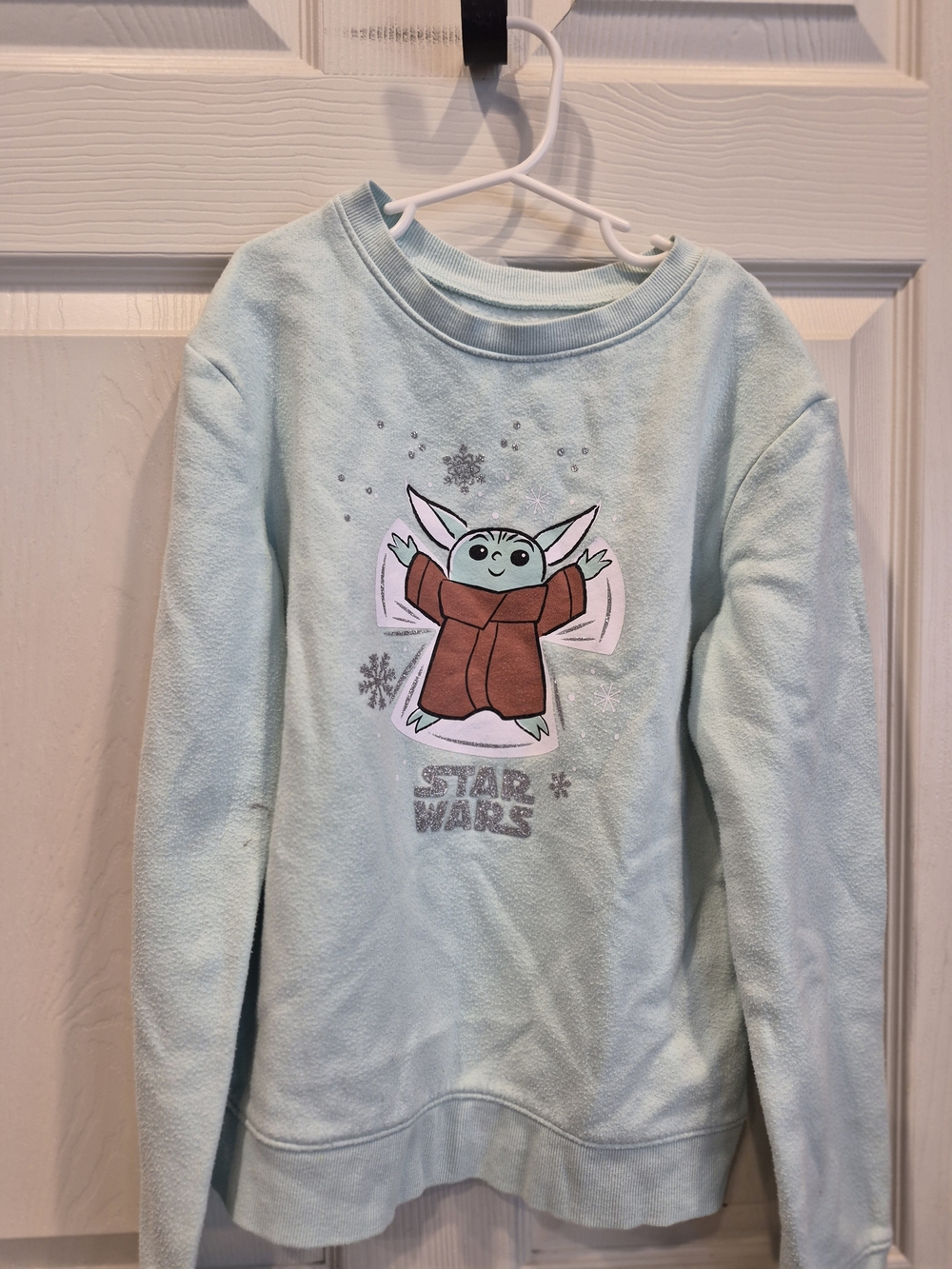 5/25 Star Wars The Child (Grogu) Light Mint Green Sweatshirt